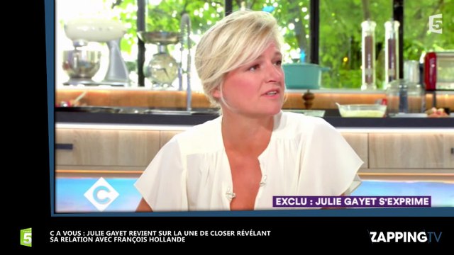 Julie Gayet revient sur la Une de Closer révélant sa relation avec François Hollande (Vidéo)