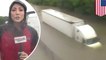 TV crew helps save driver in flooded semi during Hurricane Harvey