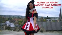 Et facile entendre les coeurs maquillage de de reine tutoriel Costume de halloween |