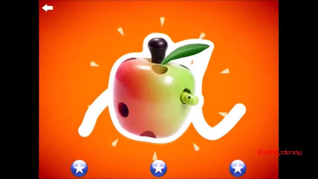 Learn writing CURSIVE alphabets with NEW animations - A to E - LetterSchool - By BabyStati