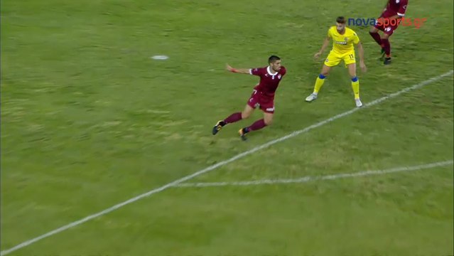 0-1 Pablo Mazza Goal - AEL Larisa 0-1 Asteras Tripolis 27.08.2017 [HD]