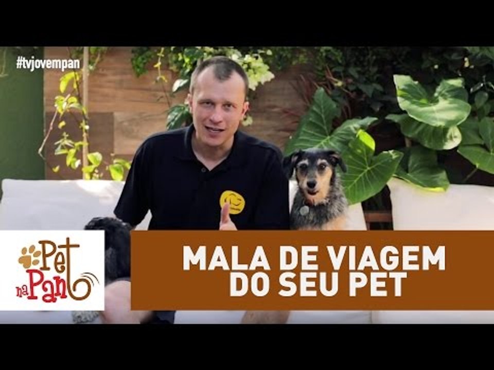 Pet Na Pan #26 - Seis itens que não devem faltar na mala de viagem do seu pet