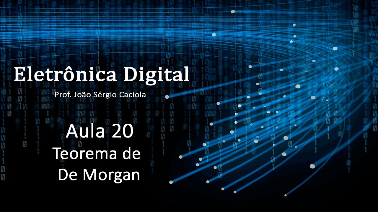 Aula 20 - Teorema de De Morgan