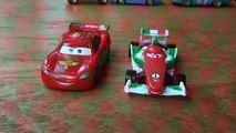 Un et un à un un à grande foudre course course rétro contre Pixar cars2 mcqueen francesco bernoulli 2 race.an origi
