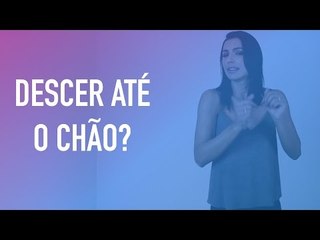 Pergunte para Cíntia Chagas #8 - "Descer até o chão" é pleonasmo?
