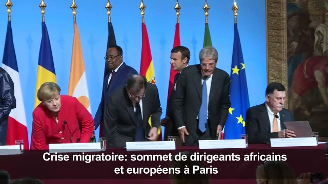 Crise migratoire: dirigeants africains et européens à Paris