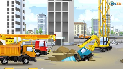 Nuevo Carritos para niños - Camión - Excavadora - Grúa - Construcción de vehículos