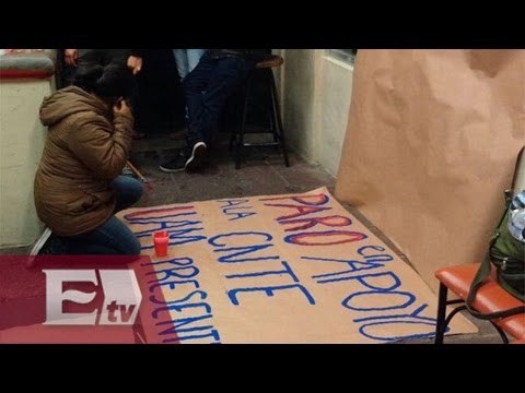 Alumnos de la UAM Azcapotzalco suspenden clases en apoyo a la CNTE/ Ingrid Barrera