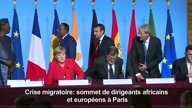 Crise migratoire: dirigeants africains et européens à Paris