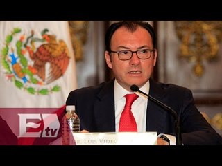 Luis Videgaray analiza las repercusiones del Brexit en la economía mexicana/ Yuriria Sierra