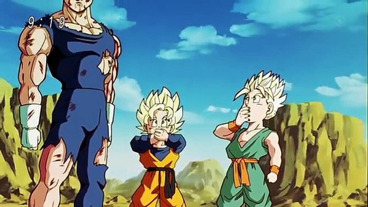 アニメ・ドラゴンボール改・魔人ブウ編　＜べジータが息子と最後