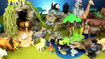 Животное животные Коллекция для Дети Дети ... Узнайте имен сафари Шлейх Игрушки Дикий зоопарк