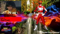 Todos de guardabosques rojo súper Sentai 1975 2017