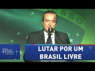 “Jamais deixaremos de lutar por um Brasil livre”, diz Tutinha