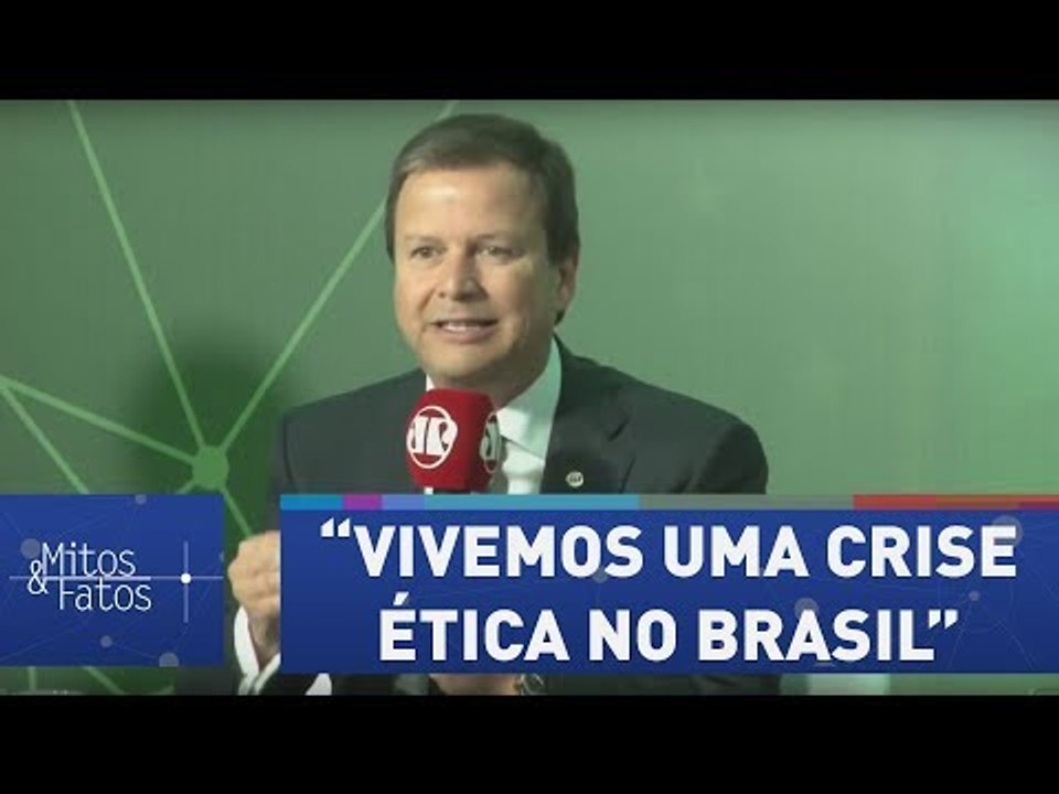 “Mais do que econômica, vivemos uma crise ética no Brasil”, diz presidente da OAB