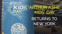 Young celebrities and artists perform for Arthur Ashe Kids' Day in New York
