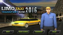 Limo Taxi Transport Sim 2016 - Best Android Gameplay HD