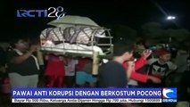 Hiii.. Warga Banjarnegara Gelar Pawai Anti Korupsi Pakai Kostum Pocong