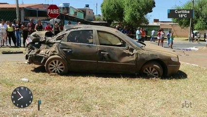 Adolescente atropela e mata três pessoas no DF