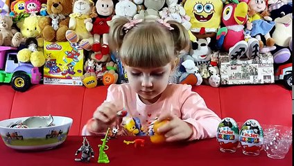 Коллекция игрушек Киндер Сюрприз #1 Серия Киндер Кунг Фу Панда 3 new. Обмен Киндерами
