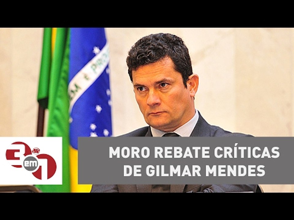 Juiz Sérgio Moro rebate críticas do ministro do STF, Gilmar Mendes, sobre "prisões demoradas"