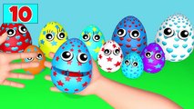 A B C abc y Niños colores huevos huevos huevos para Niños Aprender rimas canción sorpresa enseñar con |
