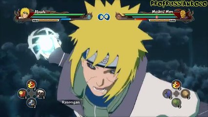 Naruto Ultimate Ninja Storm Revolution - Combo/Tilt Cancel Tutorial - EDO MINATO