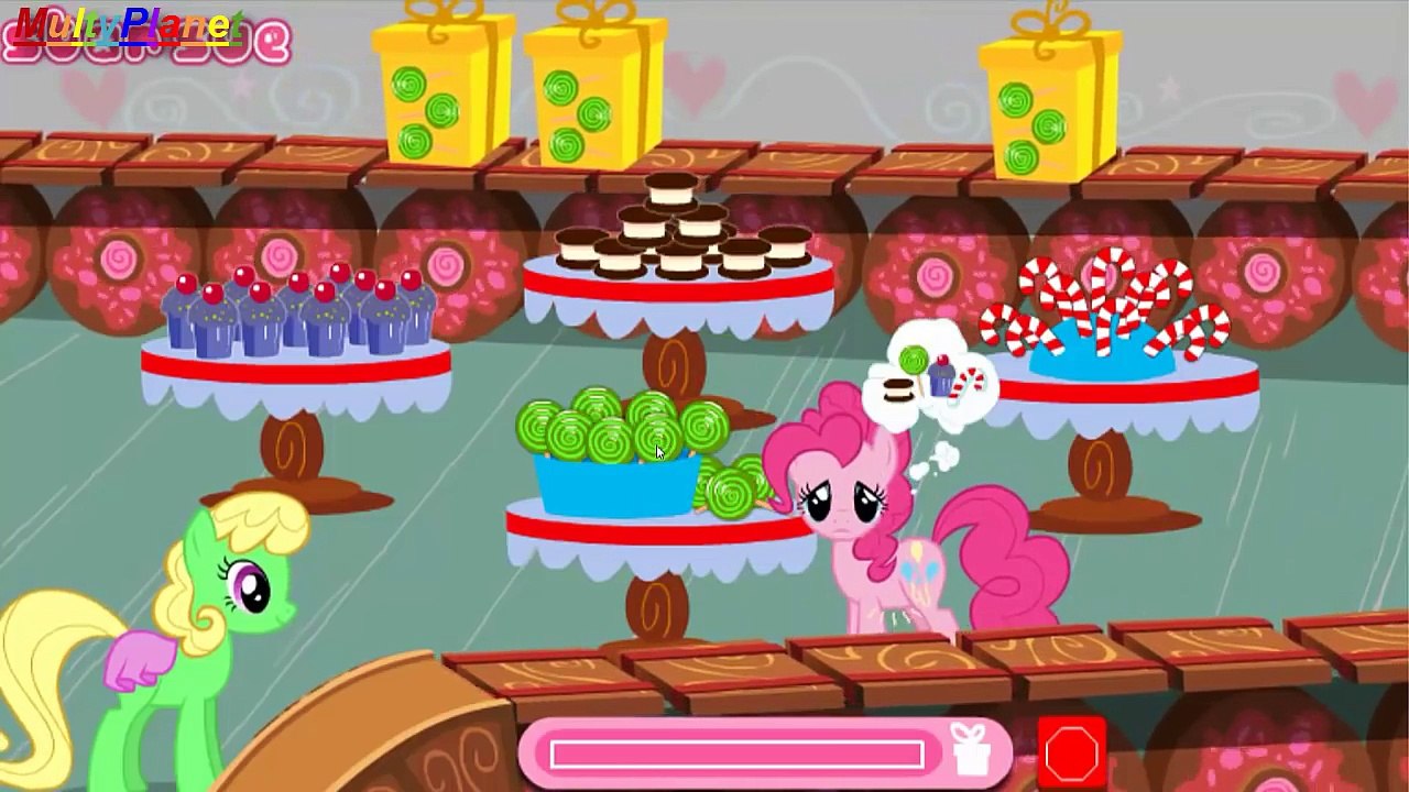 Mi My Little Pony Pinkie Pie en la fábrica de Cupcake