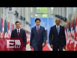 El mensaje de Peña, Obama y Trudeau en Ottawa, Canadá / Yuriria Sierra