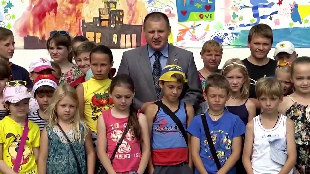 Mr.  Yuri Fomichev  Slavutych mayor スラブチチ市長ご挨拶