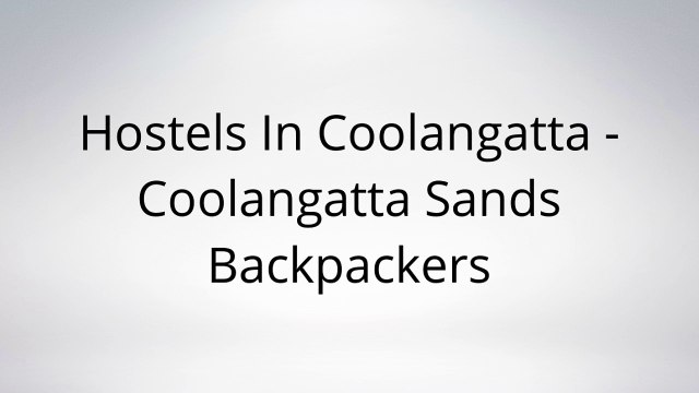 Hostels In Coolangatta - Coolangatta Sands Backpackers