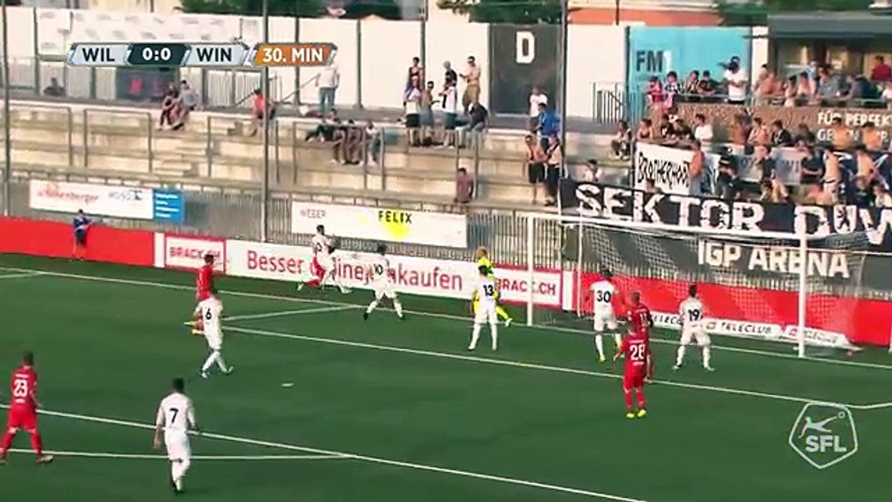 Wil 0:2 Winterthur  (Swiss Challenge League 26 August)