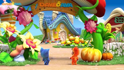 Ten Little Snowflakes | Winter Song for Kids -Christmas Songs and Nursery Rhymes from Dave and Ava