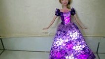Et de luxe poupée embrasé examen en chantant Boutique emmêlés déballage Disney Rapunzel