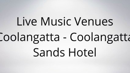 Live Music Venues Coolangatta - Coolangatta Sands Hotel