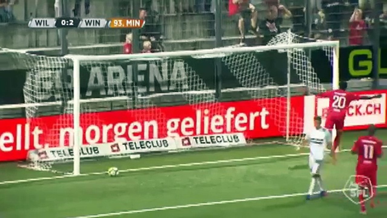 Wil 0:2 Winterthur  (Swiss Challenge League 26 August)