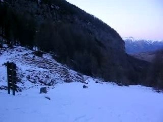 descente luge vue extérieur