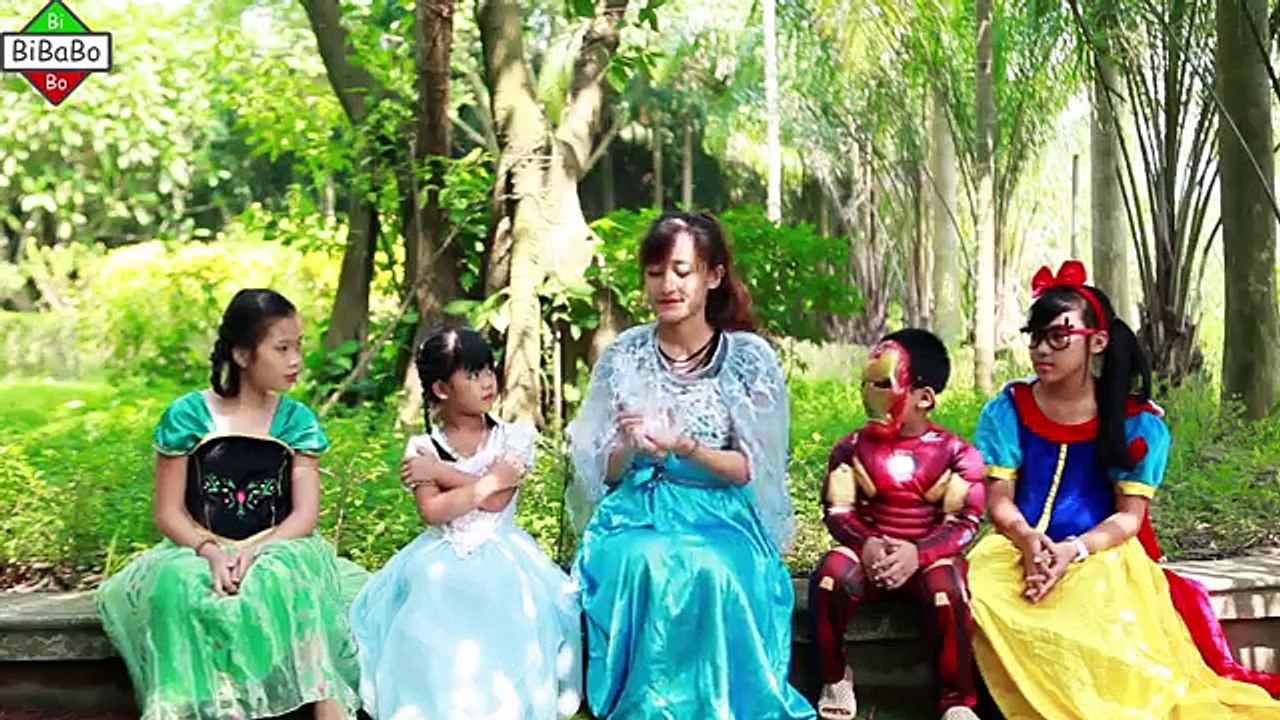 Spiderman & Frozen Elsa Drinks a Poisoned Tea Batman vs Iron man Super Kids funny