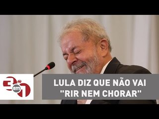 Lula diz que não vai "rir nem chorar" da delação de Marcelo Odebrecht