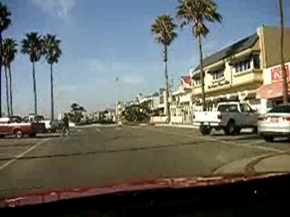 Arrivée à Newport Beach, O.C.