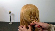 Fischgrätenzopf.einfache coiffures scolaires / tous les jours / .flechtfrisuren pour kinder.braid hairstyl