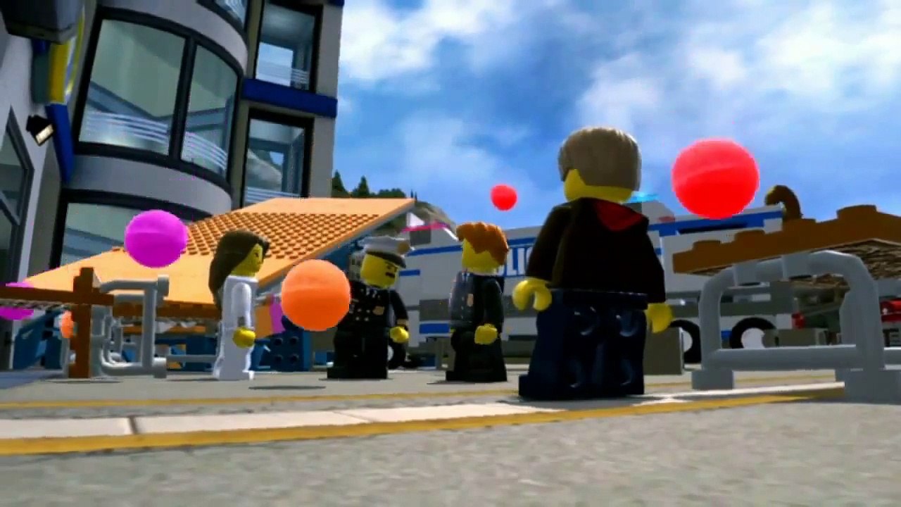 Lego City Police VIDEO for kids Lego Fire Truck Lego movies_clip7