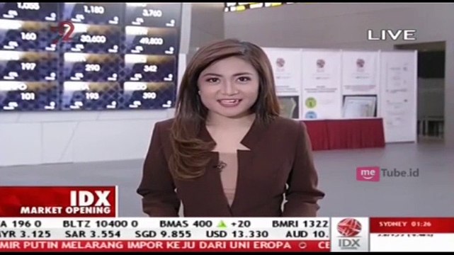 Penutupan IHSG Pada 28 Agustus 2017 Melemah