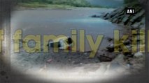 7 of family killed after car plunges into river