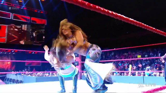 Mickie James vs. Emma- Raw, Aug. 28, 2017 -wwe USA SPORTS