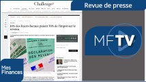 RDP semaine 35 : 10% des foyers fiscaux paient 70% de l'impôt sur le revenu