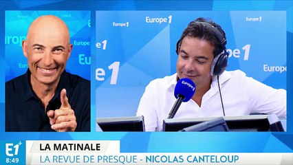Nicolas Canteloup souhaite la bienvenue à Patrick Cohen