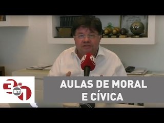 Madureira: Que falta fazem as aulas de moral e cívica
