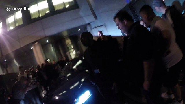 Mollie King and Alexandra Burke depart the Strictly Come Dancing launch