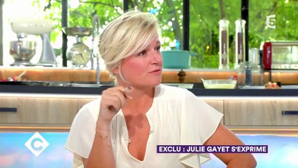 C à Vous : Julie Gayet revient sur le "Gayet Gate"